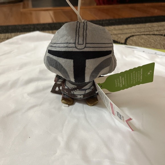 HALLMARK Small Stars Disney Star Wars THE MANDALORIAN Plush Christmas Ornament - Picture 6 of 6